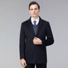 Autumn and Winter New Cashmere Coat Men's Business Casual Mid-length Suit Collar Woolen Coat Double-sided Woolen Single Top