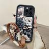 Retro flower lanyard for iphone17pro mobile phone case Apple 15/14pro/13promax new 12