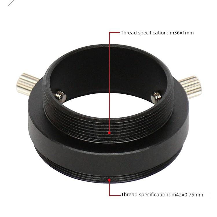 Telescope Accessories Include M36X1Mm Male Thread Adapter to 1.25inch Interface and M42X0.75Mm