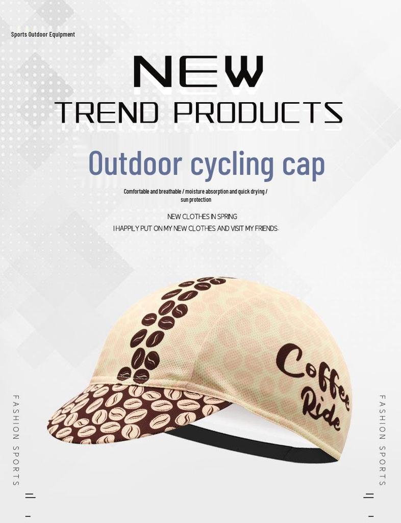 Quick-Dry Breathable Cycling Cap with Sun Protection - Helmet Liner
