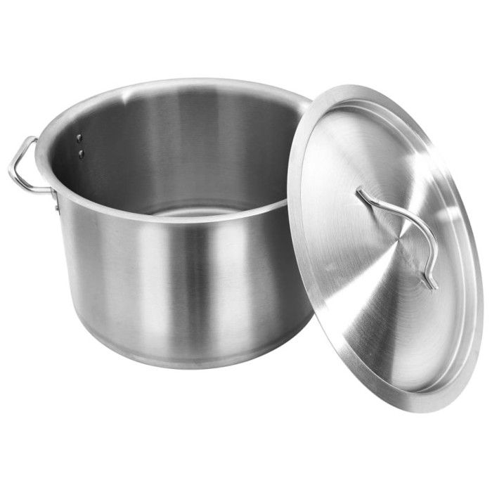 VidaXL Stockpot 32 L 40x26 Cm Stainless Steel