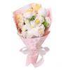 Handmade Crochet Flower Bouquet Knitted Rose Artificial Flowers For Home Decor Valentine's Day Mother's Day Anniversary Gift