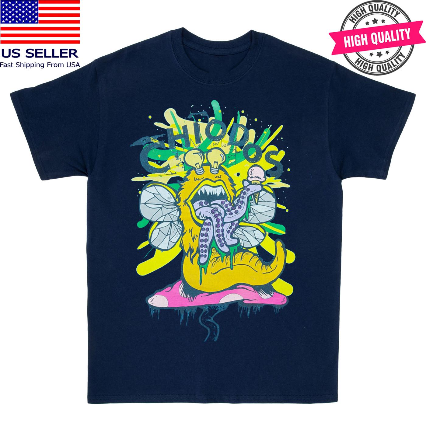 Monster Cute Chiodos Band Shirt Navy Blue Classic Unisex S-5XL E2177 M