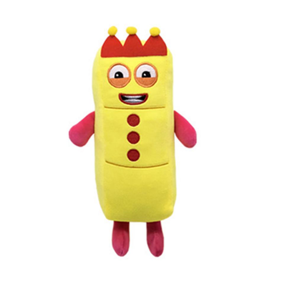 1-10 Numbers Plush 14-30Cm Toys Number Stuffed Dolls Movie Series Cartoon Educational Stuffed Toys Kids Baby Children Gifts