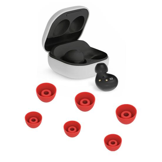 3 páry nástavců do uší Pohodlná redukce hluku Neklouzavá silikonová sluchátka do uší Náhradní nástavce do uší pro Samsung Galaxy Buds 2