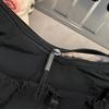 Commuter Pleated Hobo Bag Women's Large Capacity Waterproof Nylon Crossbody Bag Men's Shoulder Bag