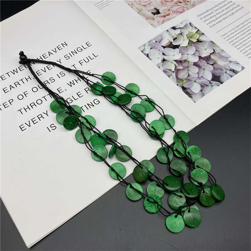 Necklace fashion Retro style Beach Necklace Bohemian Anti-Allergy Ornament