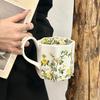 Retro Exquisite Osmanthus Mug Female Original Niche Gift High-end Ceramic Coffee Cup High-value Gift
