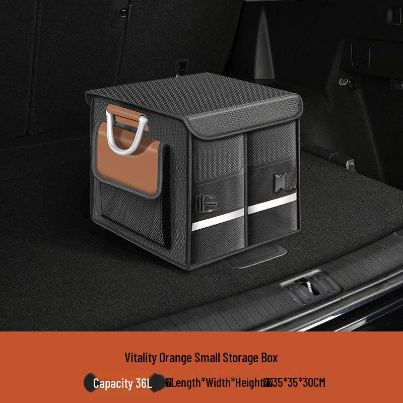 Foldable Car Trunk Organizer: Practical & Decorative Storage Box
