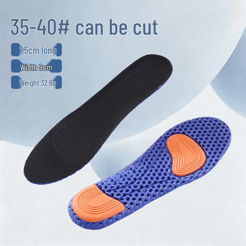EVA Breathable Shock-Absorbing Summer Insoles for Men & Women - Ideal for Military Training and Running