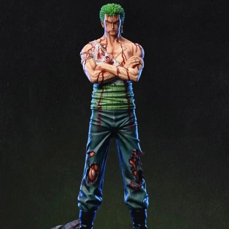 30cm One Piece Anime Action Figure Roronoa Zoro Vinsmoke Sanji Stand Posture Pvc Statue Figurine Model Collection Boys Toy Gifts