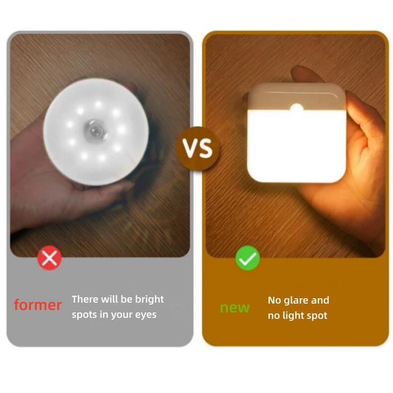 LED Night Light Motion Sensor Led Lights for Lighting Bedrooms, Kitchens, Stairs, Corridors, Closets, Cabinets