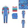 Cosplay Costume For Chucky Fans Polyester Material Street Style Trendy Design