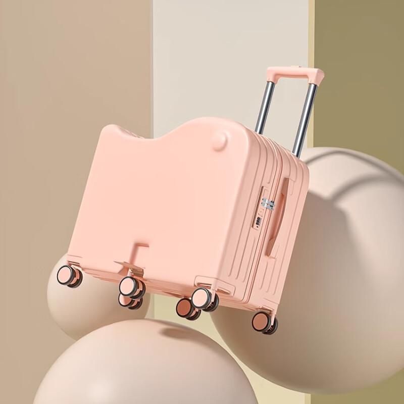 Детский чемодан-каталка со складной подставкой для ног 22 inch