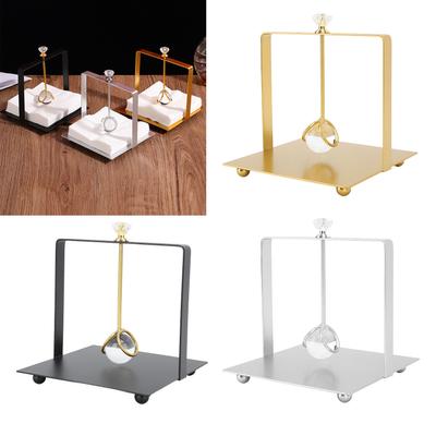 Flat Napkin Holder Metal Napkin Holder Lift Handle Modern Elegant  Paper Napkin Dispenser for Restaurant Hotel Home