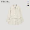 [She S miSS] Belted Half Trench Coat Swwbyo12040