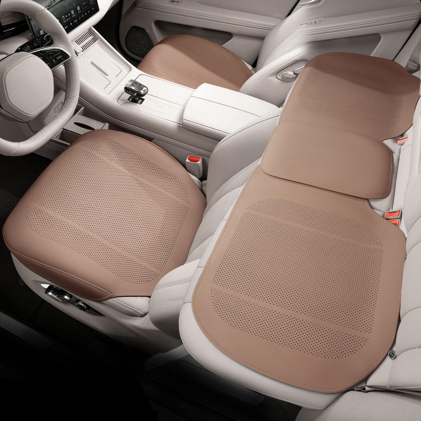 Versatile Car Seat Covers for Venucia Xing Da V/D50/D60EV/T70/R50 - Four-Season Backrest Cushions