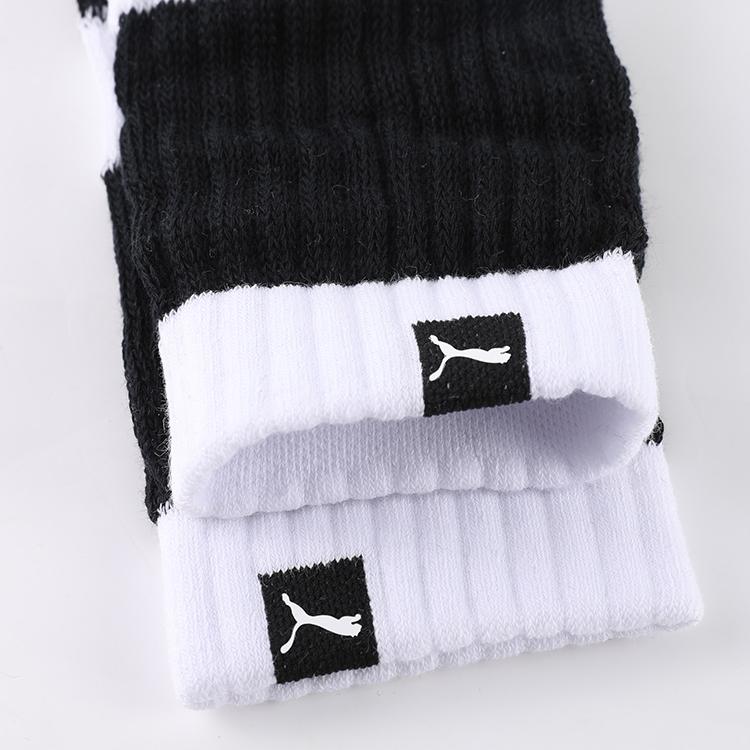 Puma Knee High Socks Women's 1 Pack White/Black 701238235-002