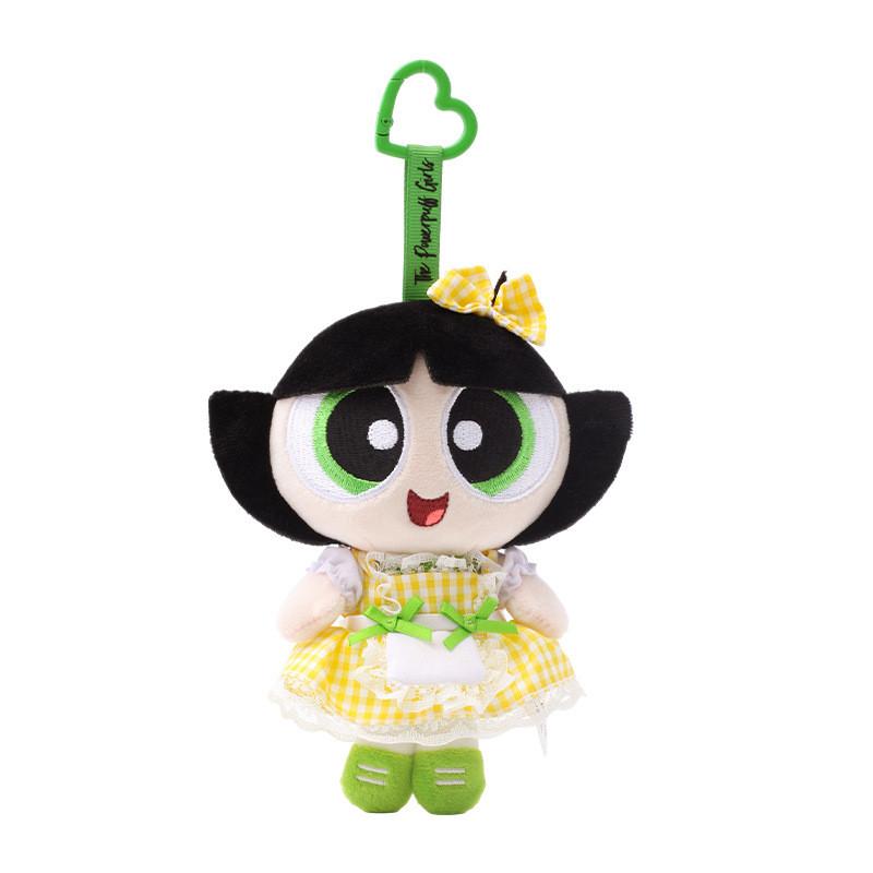 Powerpuff Blossom Girls Lolita Dress Up Cartoon Plush Figure Pendant Room Decor