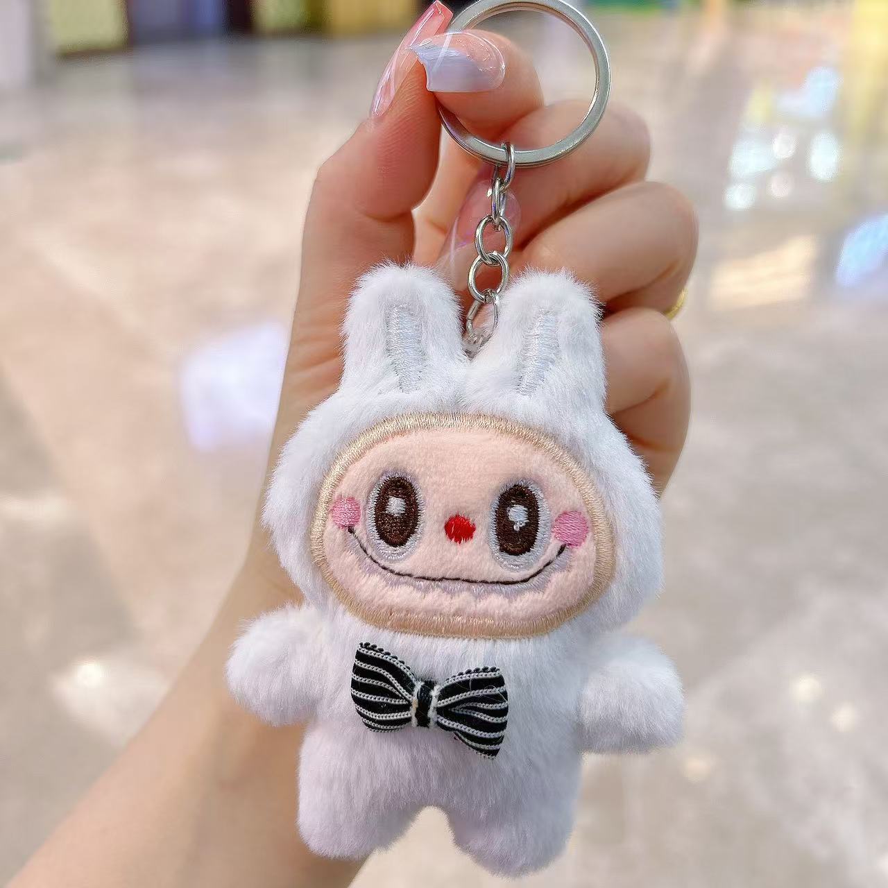 Милая плюшевая кукла, кукольный кулон, универсальная модная кукла, подвеска для сумки для девочки, брелок, аксессуары