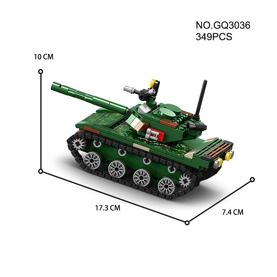 Militärspielzeug Simulationsmodell Panzer Bausteine Set WW2 Armee Fahrzeuge Bausteine Spielzeug für Jungen Weihnachtsgeschenke