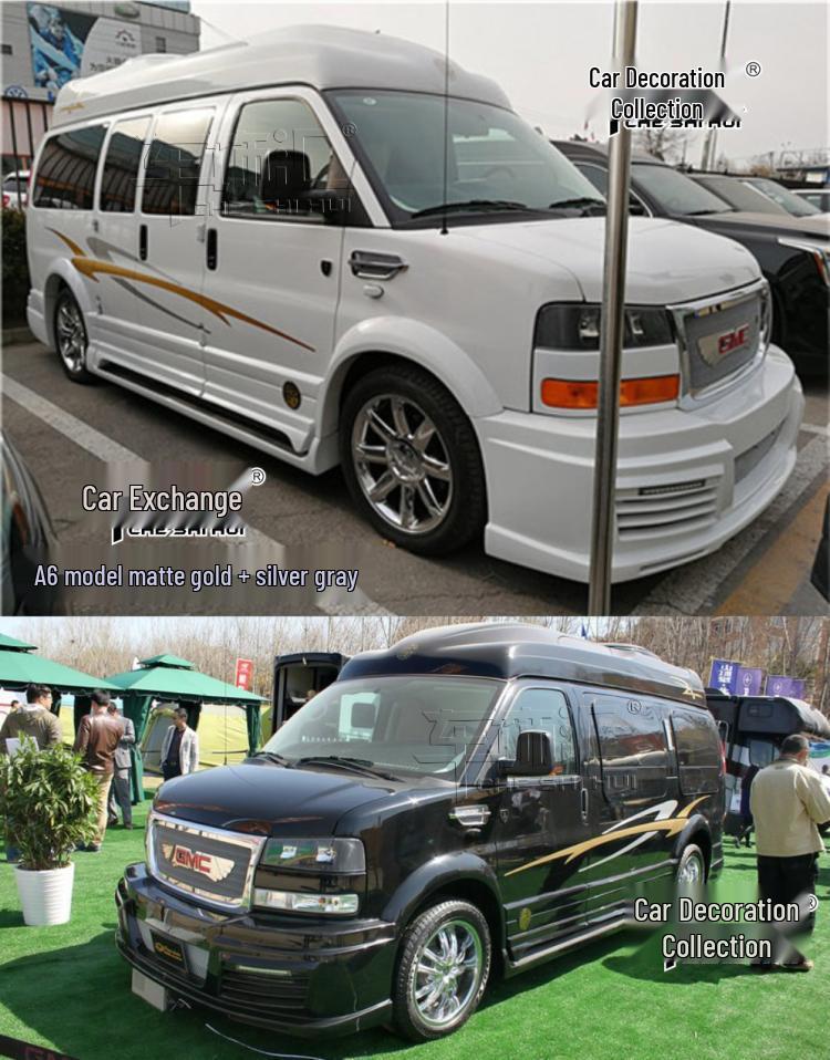 GMC Savana Business Star Decorative Car Stripes Decals