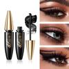 Mascara 4D Fiber Mascara Schwarzes Auge Curling Wimpern Doppel Mascara Wasserdichte Mascaras Make-Up-Tool