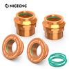 NICECNC 22MM/25MM Front Rear Wheel Spacers Hub Collars For Husqvarna TC125 TC250 TX300 FC350 FC250 FC450 FX350 FX450 2017-2022
