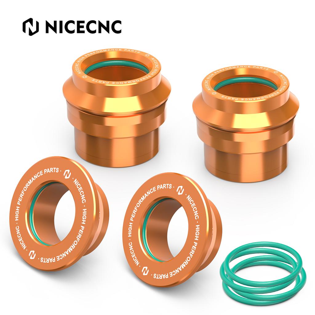 NICECNC 22MM/25MM Front Rear Wheel Spacers Hub Collars For Husqvarna TC125 TC250 TX300 FC350 FC250 FC450 FX350 FX450 2017-2022