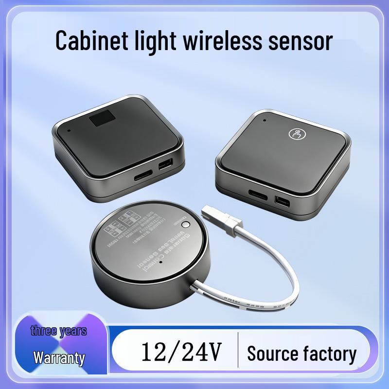 Wireless Touch Sensor LED Cabinet Light Controller, 12V-24V