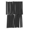 ABWR-254Pcs Black Heat Shrink Sleeving Tubing Tube Assortment Kit