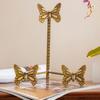Vintage Design Gold Decorative Easel Butterfly-shaped Display Rack  Living Room Decor