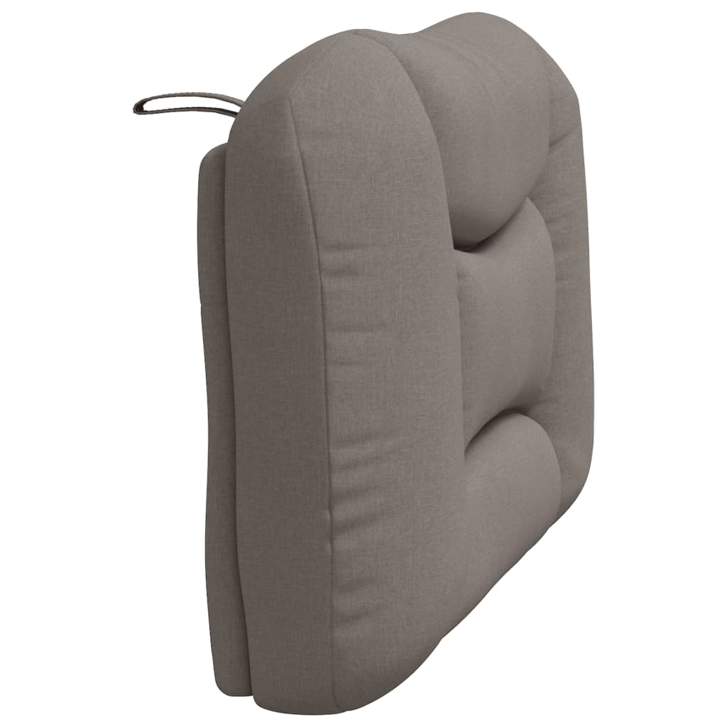 Vidaxl Poduszka Na Wezgłowie, Kolor Taupe, 90 Cm, Tkanina