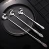 For Dessert Ice Cream Coffee Mixing Kitchen Utensil Cocktail Spoon Bartender Tool Stirring Spoon
