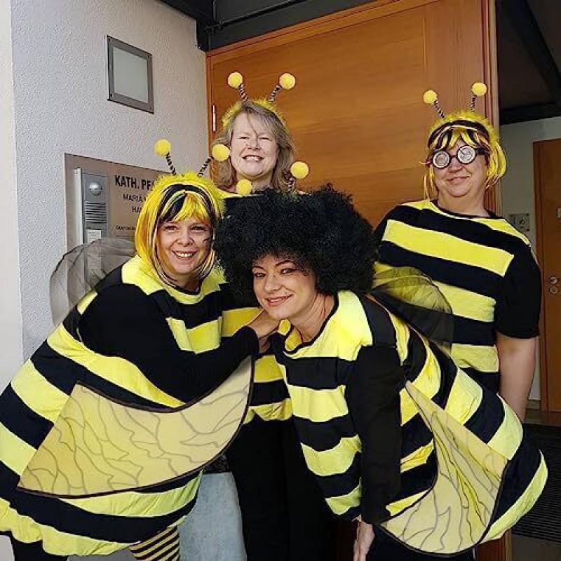 Adult Bumblebee Costume Halloween Cosplay Outfit Themed Parties Roleplay Events
