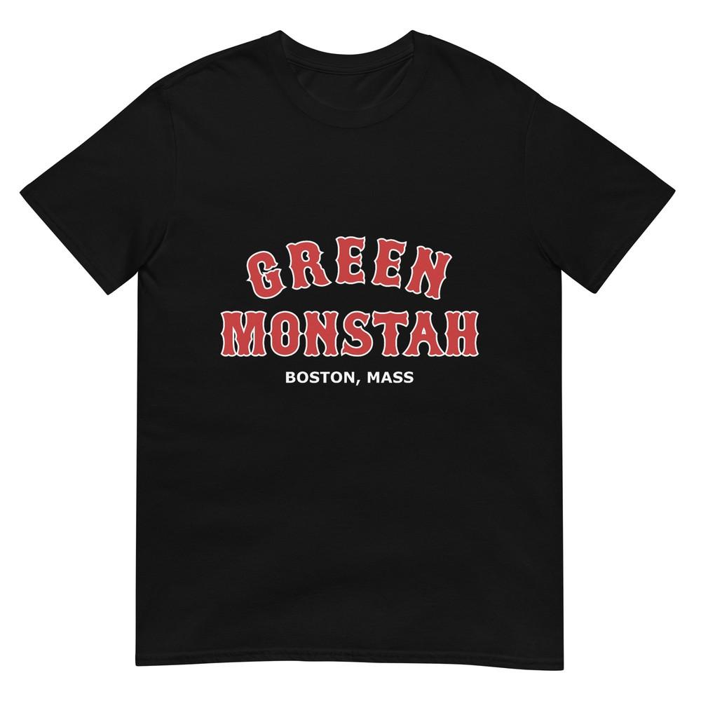 

Green Monstah Funny Boston Mass New England Sports Gift T-Shirt 4XL