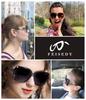 FEISEDY Polarized UV UV400 for B2289 Women's Sunglasses, Protection, Fashionable, Protection, Lightweight, Large, Driving,