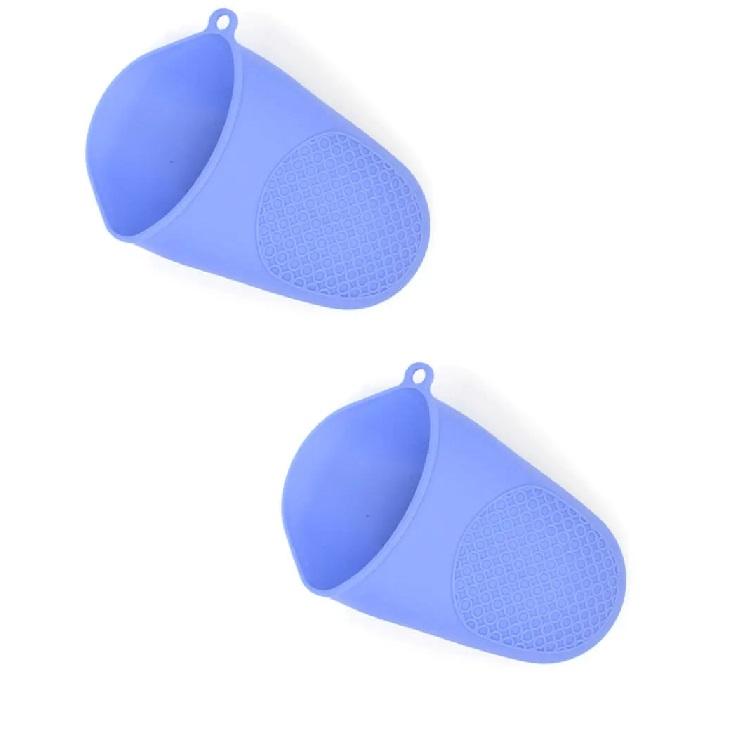 Pince à main Cuisine Gants d'isolation thermique Maison Four Outil de cuisson Épaissi Silicone Anti-brûlure Matériau Numéro de modèle Origine