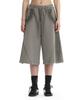 Teulimingbeodeu Vintage Brushed Sweat Bermuda Shorts [ Light Gray ]