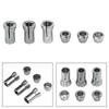 6 Pcs/ Set Trimmer Collet Adapter 6mm 1/4 8mm Router  Collet Chuck Clamping Adapter Power Tool Accessories
