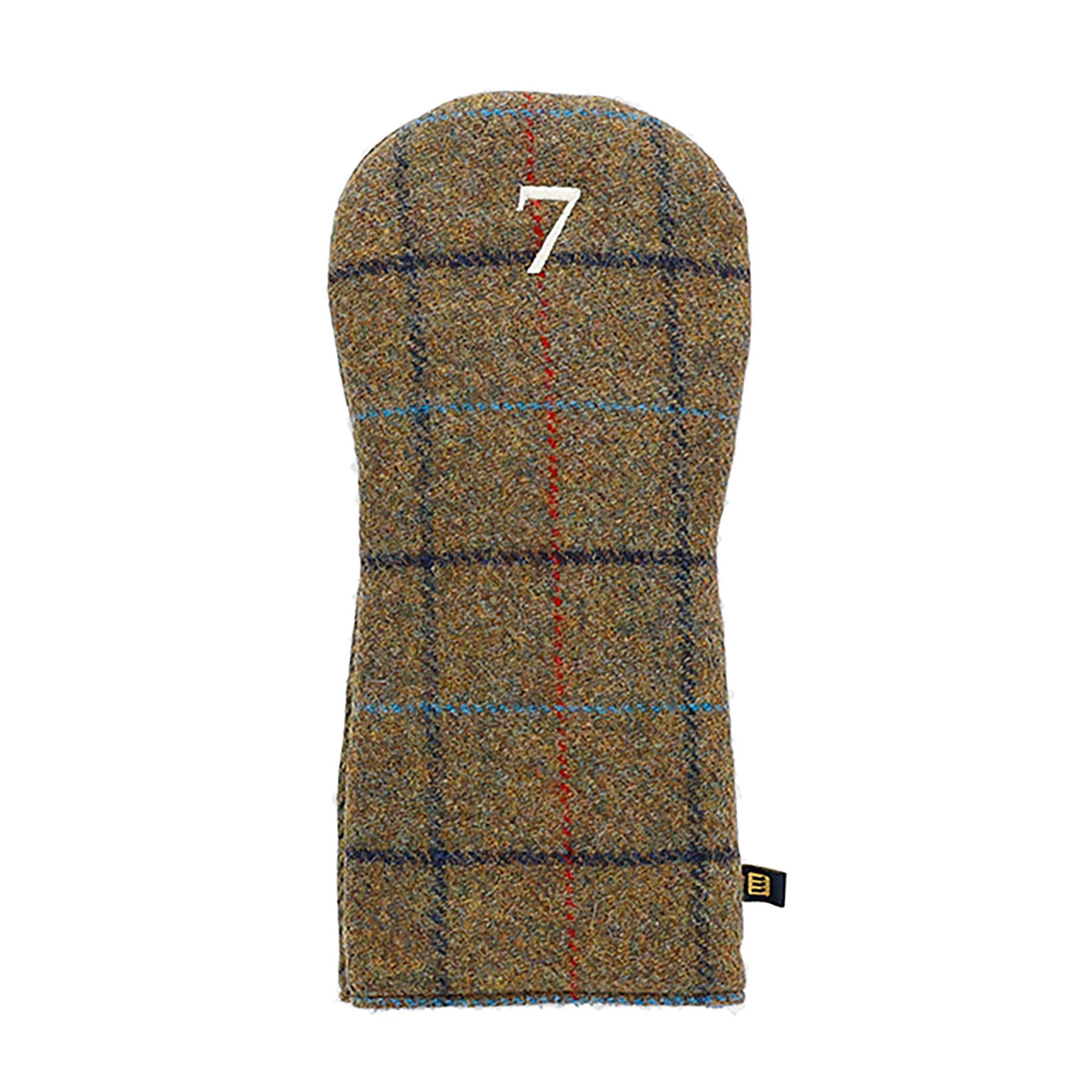 

Marushin Golf UK MOON Ochre Beginner 0415007100 Headcover, Check, Size,