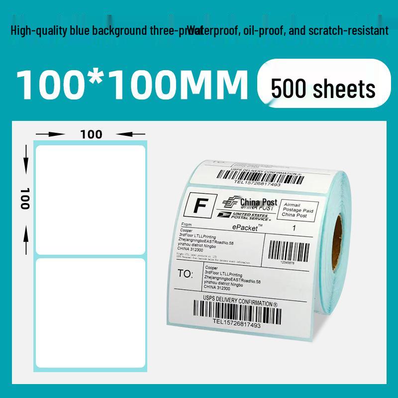 

Durable Thermal Paper Labels 100x100 & 100x150 for Cross-Border E-commerce
