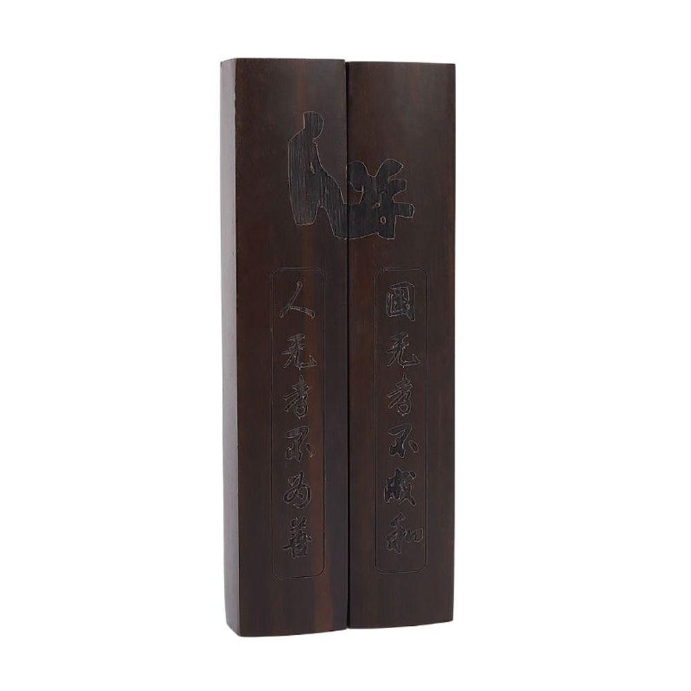 1Pair Creative Vintage Wood Paperweight Natural Traditional Chinese Paper Weight Writing Retro Calligraphy Tool Drawing