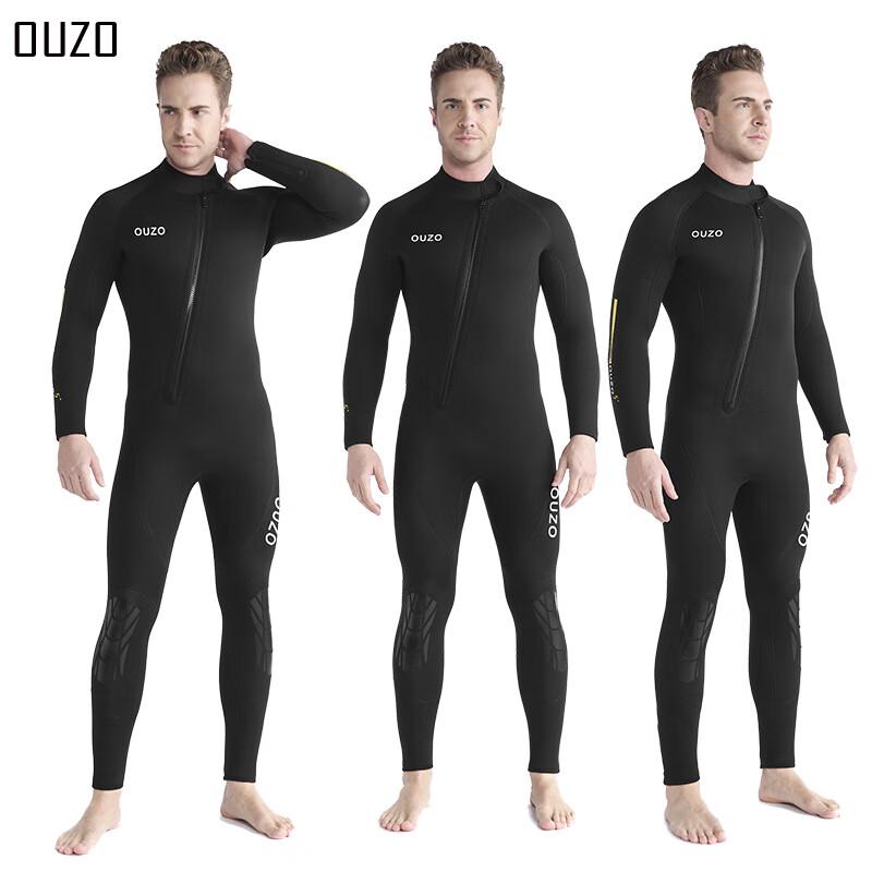 Ouzo 5mm Men s Full Body Thermal Wetsuit S