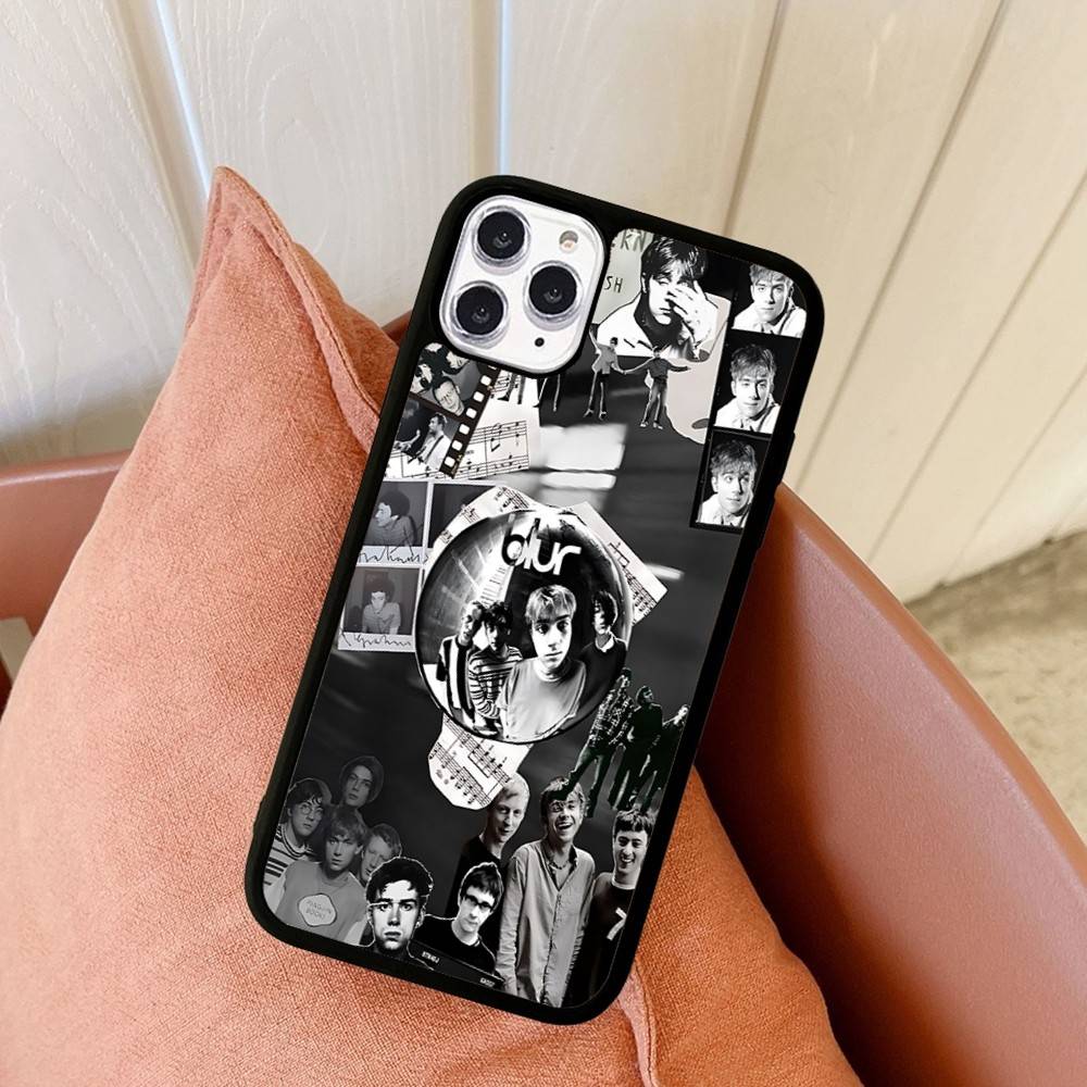 Rock Band B-Blur PC+TPU Phone Case For IPhone 11 12 13 14 15 16 17 Plus Pro Max Cover