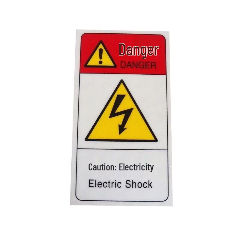 WEZHO Electrical Hazard Safety Sticker