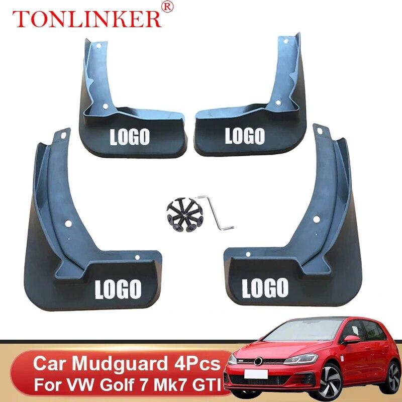 Apărător de noroi auto TONLINKER pentru Volkswagen VW Golf 7 GTI Mk7 2017 2018 Apărătoare de noroi Apărătoare de noroi Apărătoare de noroi 4 buc. Accesorii
