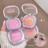 KodyboLL Translucent Focus Highlighter: Sparkling Pearl Brightening Blush for a Three-Dimensional Glow.