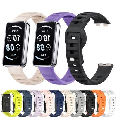 Straps For Huawei Band 10/9/8 NFC Accessories Replacement Belt Sport Silicone Pulseira Bracelet Correa for Huawei 10 Watch Band