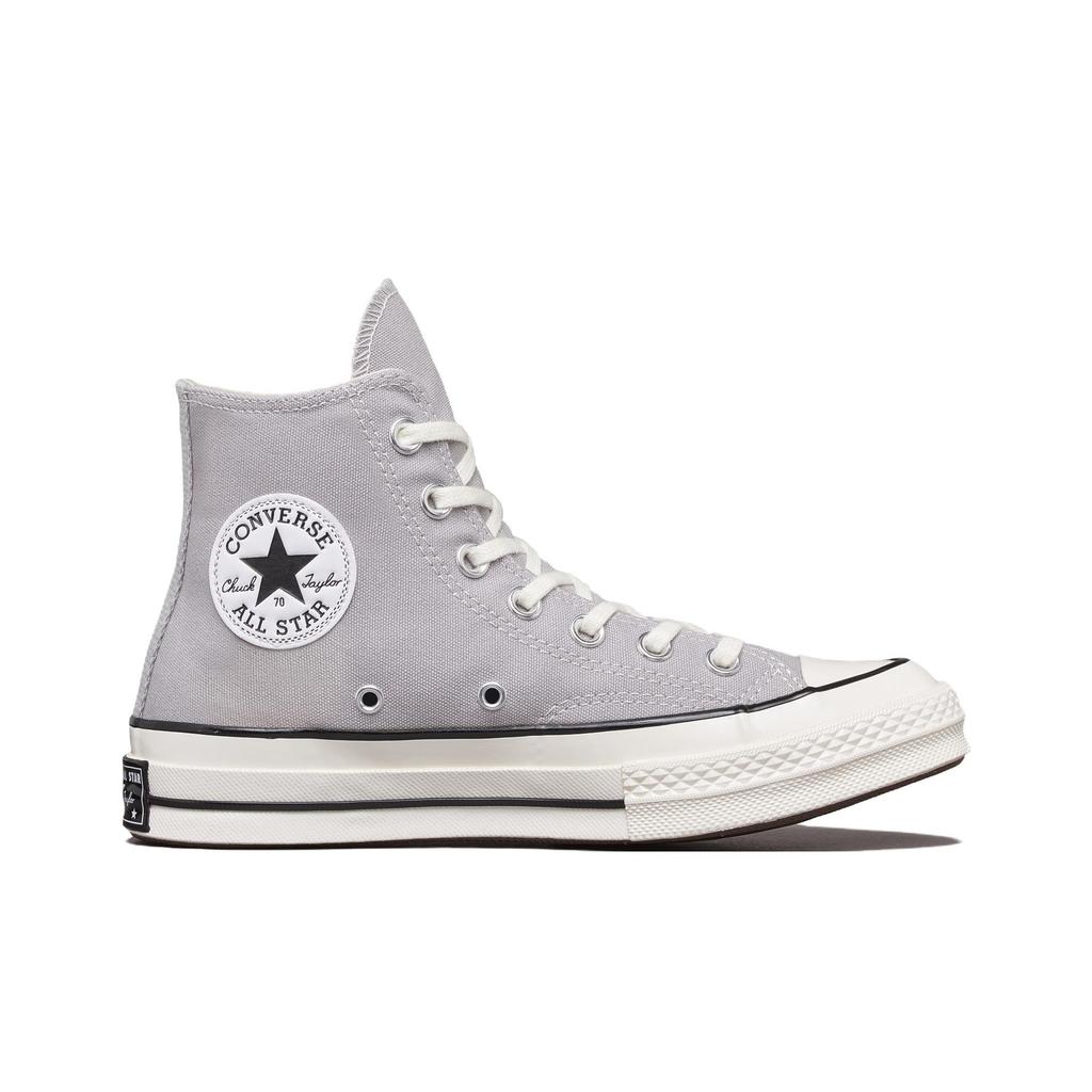 Converse Chuck 70 Vintage Canvas Low Grey Area Unisex Sneakers Egret Black A08615C